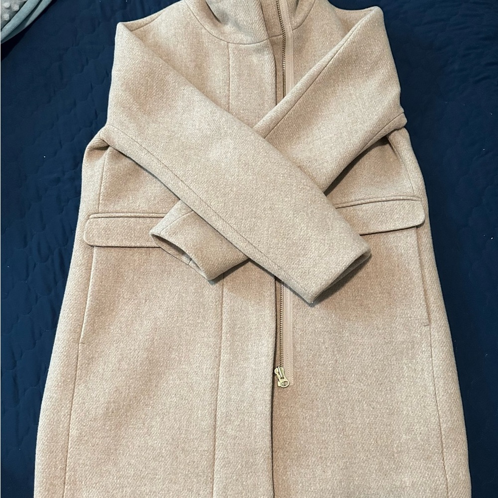 J. Crew Cocoon Coat in Italian Stadium Cloth - Picture 3 of 3